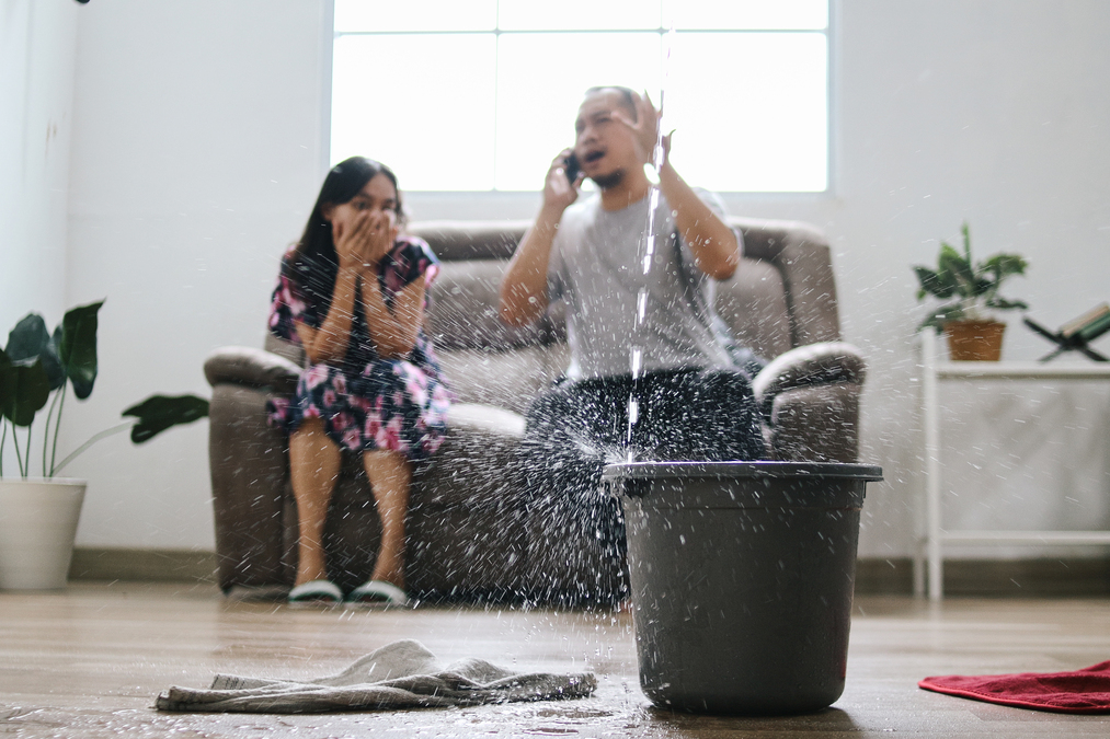 Water damage cleanup